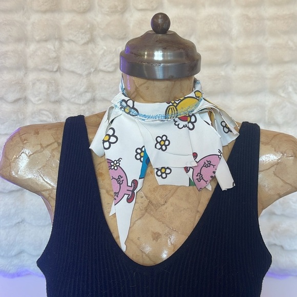 HANDCRAFTED Colorful anyone can wear this accessory with Fun Patterns NWT - Picture 7 of 7